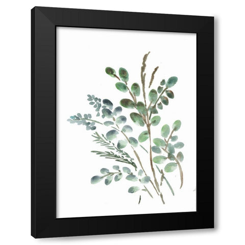 Farmhouse Botanicals II Black Modern Wood Framed Art Print by Chapman, Marcy