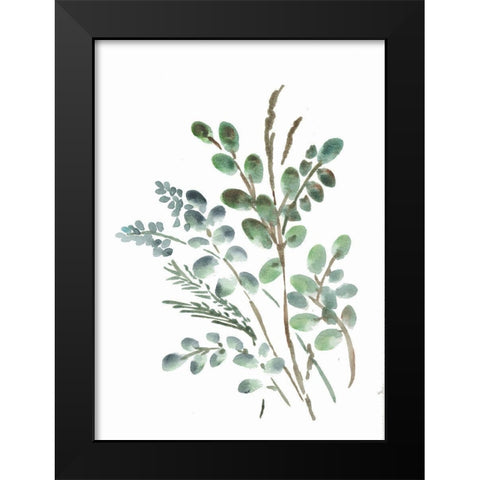 Farmhouse Botanicals II Black Modern Wood Framed Art Print by Chapman, Marcy