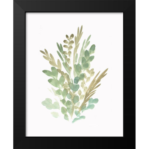 Farmhouse Florals II Black Modern Wood Framed Art Print by Chapman, Marcy
