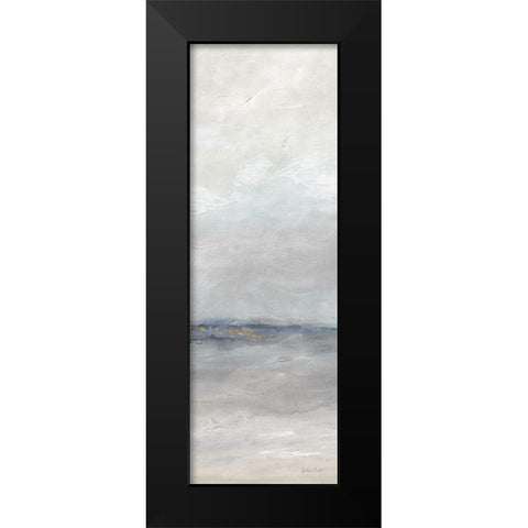 Crystal Gray Bay panel II Black Modern Wood Framed Art Print by Coulter, Cynthia
