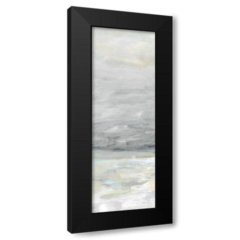 Gray Skyline panel I Black Modern Wood Framed Art Print with Double Matting by Coulter, Cynthia