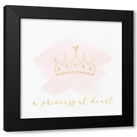 Fairy Tale Trio I Black Modern Wood Framed Art Print with Double Matting by Hartworks