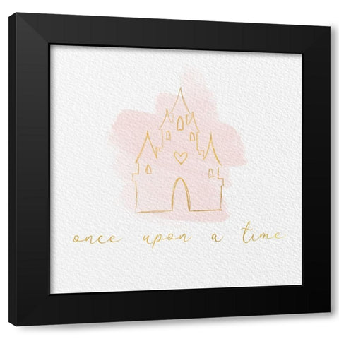 Fairy Tale Trio II Black Modern Wood Framed Art Print by Hartworks