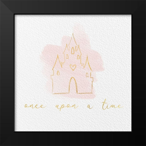 Fairy Tale Trio II Black Modern Wood Framed Art Print by Hartworks