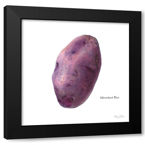 Organic Potatoes I Black Modern Wood Framed Art Print with Double Matting by Wilson, Kelsey