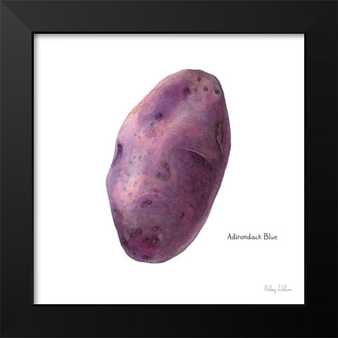 Organic Potatoes I Black Modern Wood Framed Art Print by Wilson, Kelsey