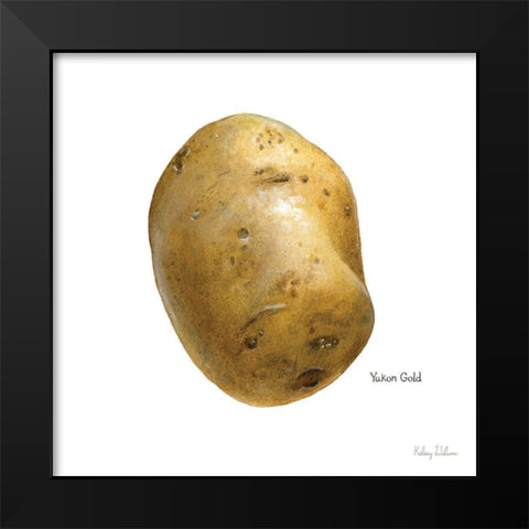 Organic Potatoes IV Black Modern Wood Framed Art Print by Wilson, Kelsey