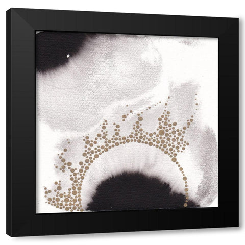 Migration VI Black Modern Wood Framed Art Print with Double Matting by Bijou, Andrea