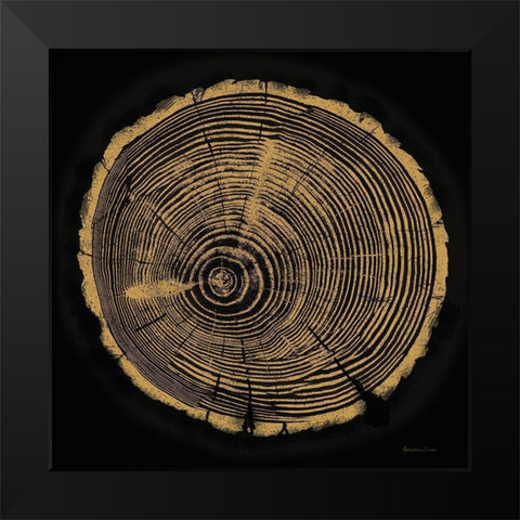 Tree Trunk I Black Modern Wood Framed Art Print by Cusson, Marie Elaine