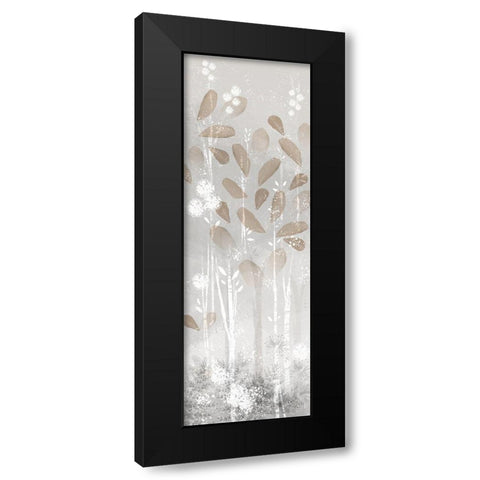 Golden Forest panel I Black Modern Wood Framed Art Print by Northern Lights