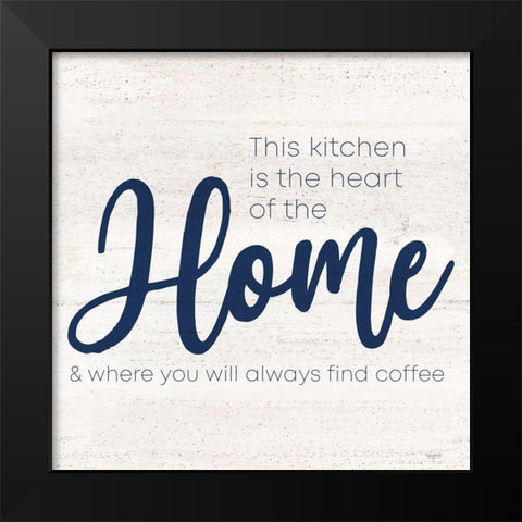 Coffee Kitchen Humor VI-Home Black Modern Wood Framed Art Print by Reed, Tara
