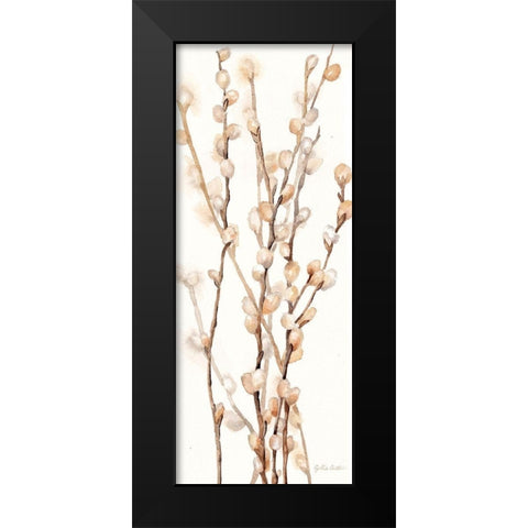 Fall Botanical Panel II Black Modern Wood Framed Art Print by Coulter, Cynthia