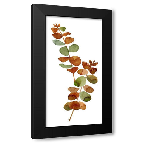 Fall Inspiration panel I Black Modern Wood Framed Art Print with Double Matting by Reed, Tara