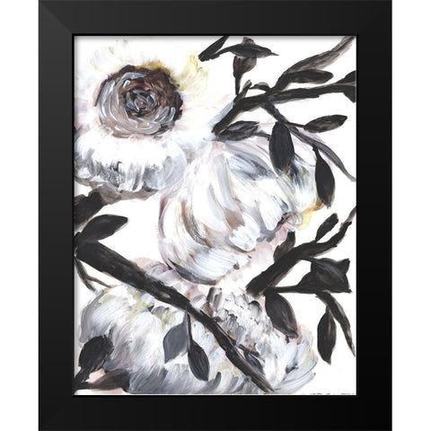 Farmhouse White Bush I Black Modern Wood Framed Art Print by Chapman, Marcy