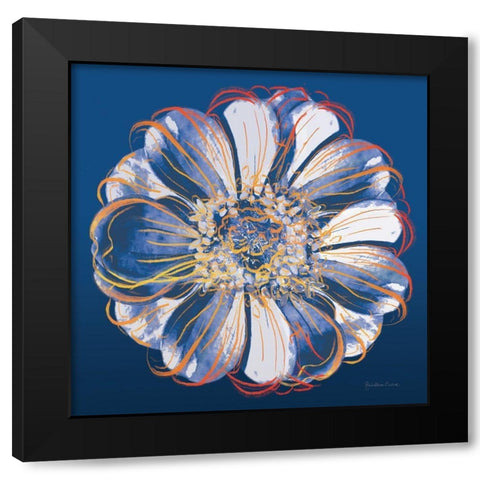 Flower Pop Pastel I Black Modern Wood Framed Art Print by Cusson, Marie Elaine