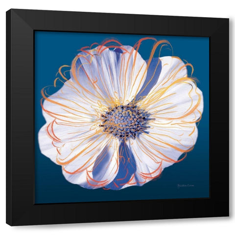 Flower Pop Pastel II Black Modern Wood Framed Art Print by Cusson, Marie Elaine