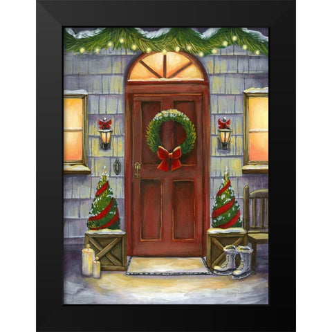 Cheery Threshold I Black Modern Wood Framed Art Print by Wilson, Kelsey