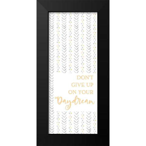 Girl Inspiration vertical III-Daydream Black Modern Wood Framed Art Print by Reed, Tara