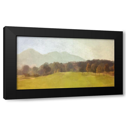 The  Green Black Modern Wood Framed Art Print with Double Matting by Bay, Noah