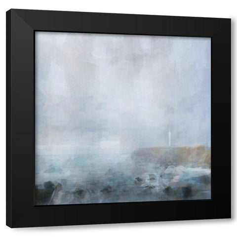 Headland  Light Black Modern Wood Framed Art Print with Double Matting by Bay, Noah