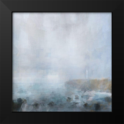 Headland  Light Black Modern Wood Framed Art Print by Bay, Noah