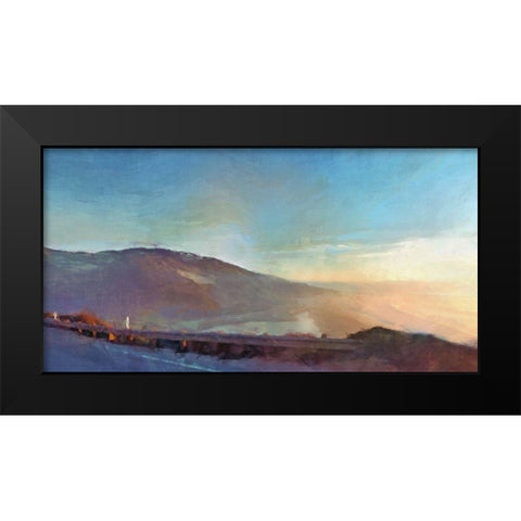 Sublime  Coast Black Modern Wood Framed Art Print by Bay, Noah