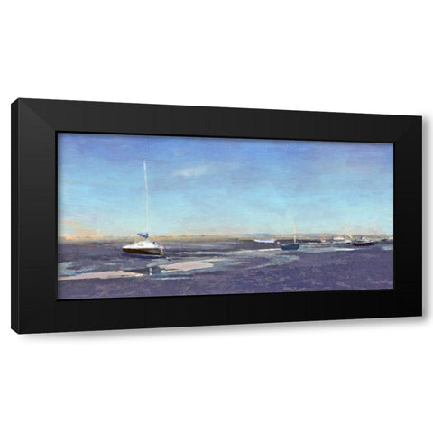 East  Head Black Modern Wood Framed Art Print with Double Matting by Bay, Noah