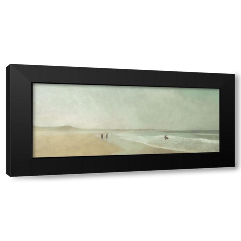 Towards  the Headland Black Modern Wood Framed Art Print by Bay, Noah