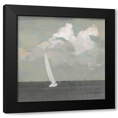 Force Black Modern Wood Framed Art Print with Double Matting by Bay, Noah