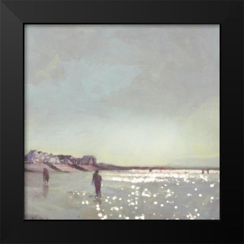 Evening  Haze Black Modern Wood Framed Art Print by Bay, Noah