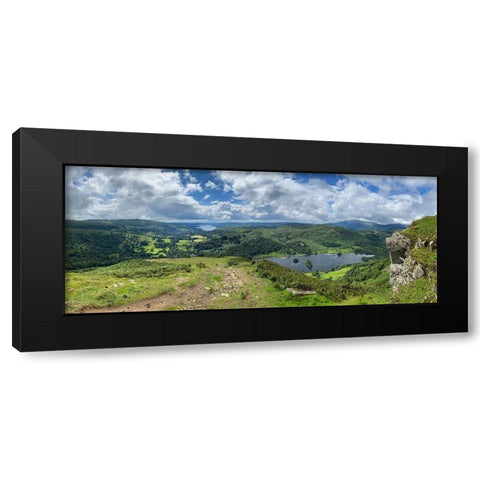 From  the Top Black Modern Wood Framed Art Print with Double Matting by Bay, Noah