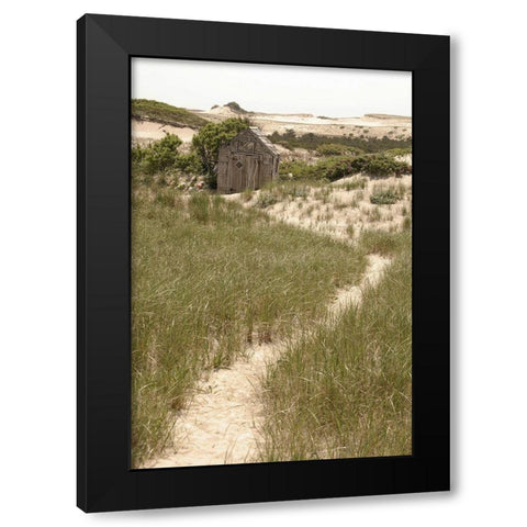 High  Road II Black Modern Wood Framed Art Print with Double Matting by Grafitee Studios