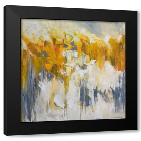 Dijon Day Black Modern Wood Framed Art Print by Fine, Alexi