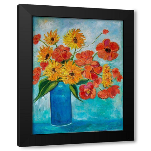 Full of Hope Black Modern Wood Framed Art Print with Double Matting by Fine, Alexi