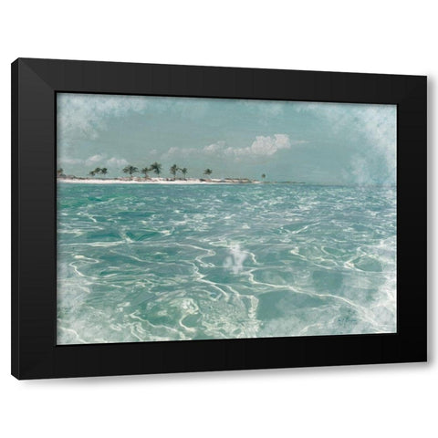 Beach  Scene I Black Modern Wood Framed Art Print by Cusson, Marie Elaine