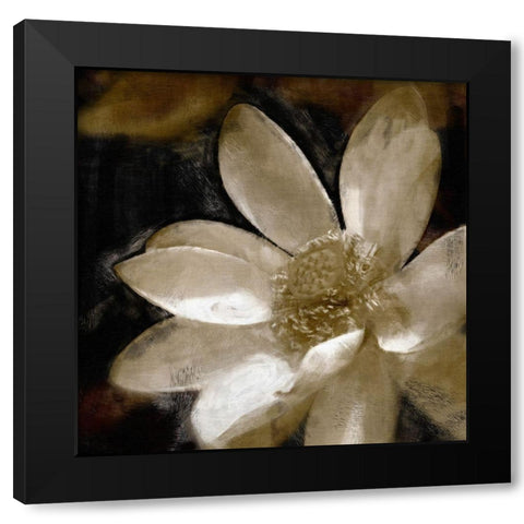 Bronze  Lily Black Modern Wood Framed Art Print by Bay, Noah