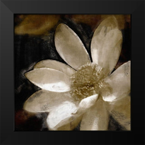 Bronze  Lily Black Modern Wood Framed Art Print by Bay, Noah