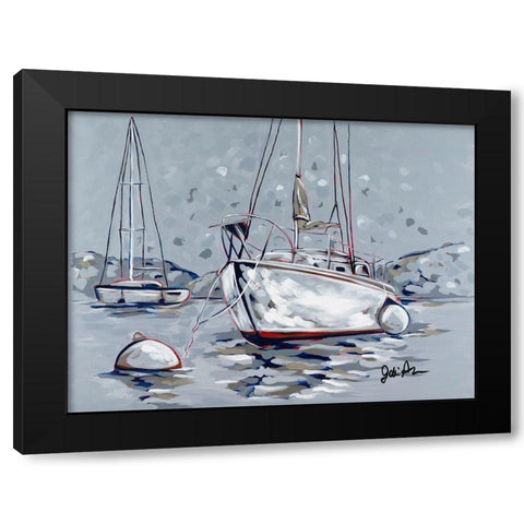 Nautical Display I Black Modern Wood Framed Art Print by Augustine, Jodi