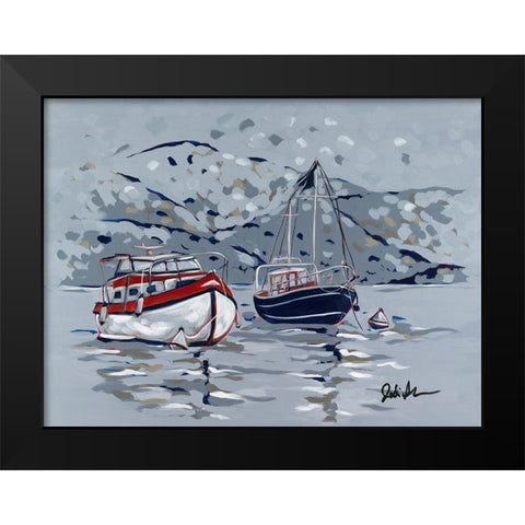 Nautical Display II Black Modern Wood Framed Art Print by Augustine, Jodi