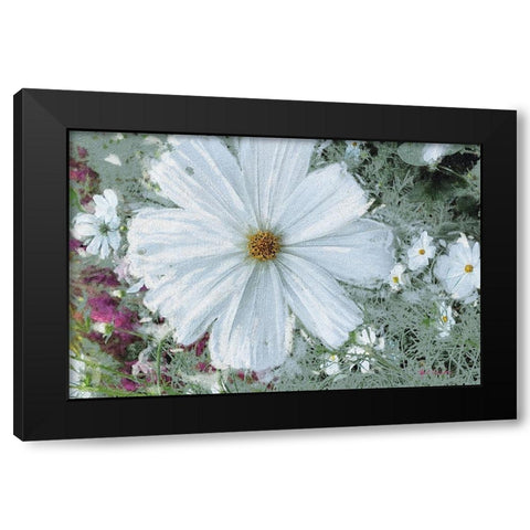 Garden Dream III Black Modern Wood Framed Art Print by Cusson, Marie Elaine