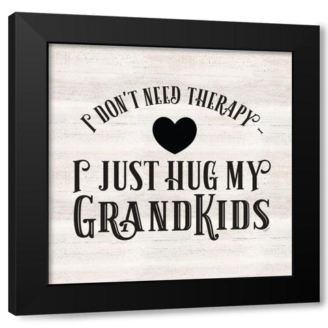 Grandparent Life III-Therapy 1 Black Modern Wood Framed Art Print with Double Matting by Reed, Tara