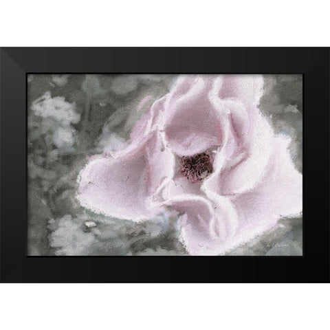 Garden  Dream V Black Modern Wood Framed Art Print by Cusson, Marie Elaine
