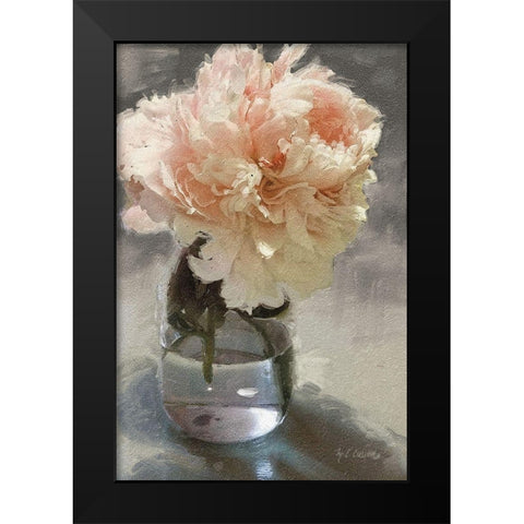 Garden  Dream IX Black Modern Wood Framed Art Print by Cusson, Marie Elaine