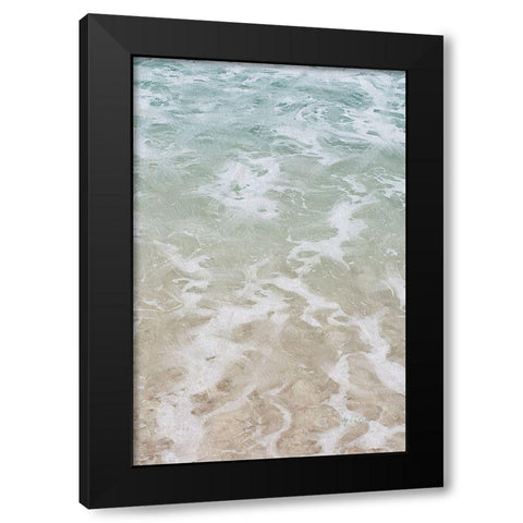 Beach  Shore I Black Modern Wood Framed Art Print by Cusson, Marie Elaine