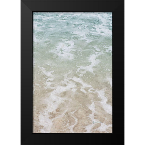 Beach  Shore I Black Modern Wood Framed Art Print by Cusson, Marie Elaine