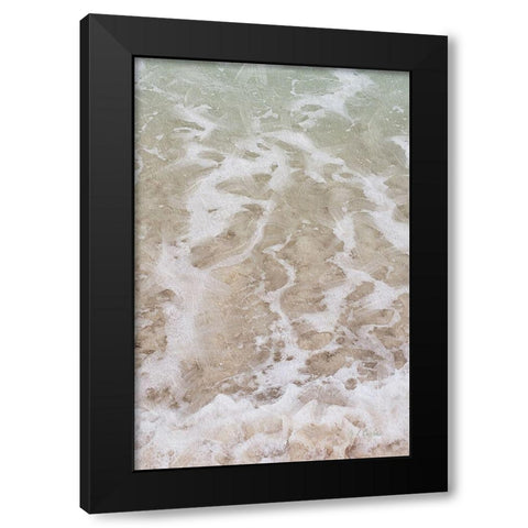 Beach  Shore II Black Modern Wood Framed Art Print by Cusson, Marie Elaine
