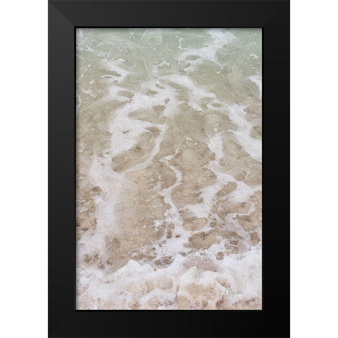 Beach  Shore II Black Modern Wood Framed Art Print by Cusson, Marie Elaine
