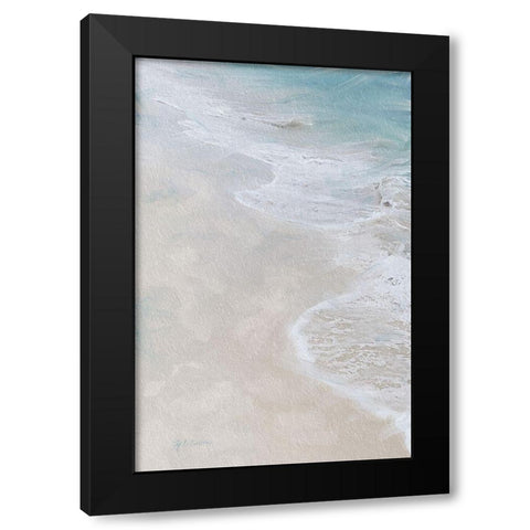 Beach  Shore III Black Modern Wood Framed Art Print with Double Matting by Cusson, Marie Elaine