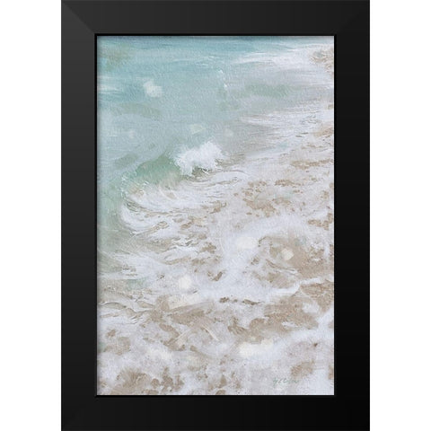 Beach  Shore IV Black Modern Wood Framed Art Print by Cusson, Marie Elaine