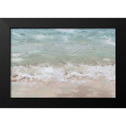 Beach  Shore VI Black Modern Wood Framed Art Print by Cusson, Marie Elaine
